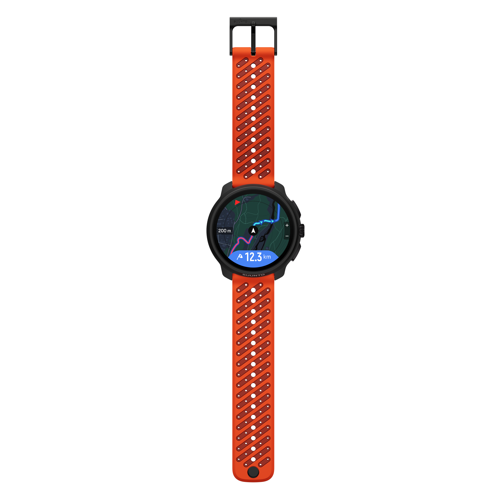 Suunto Race 2 Stainless Steel Coral Orange  03