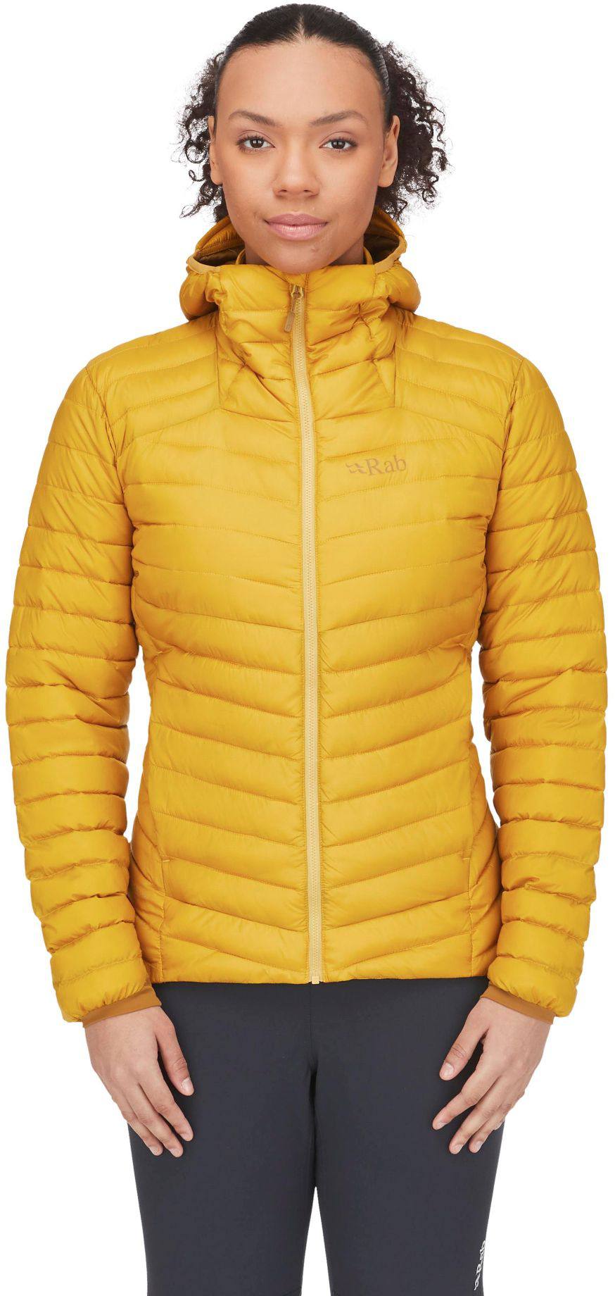 Rab Women's Cirrus Alpine - Naisten kevyttoppatakki Sahara 06