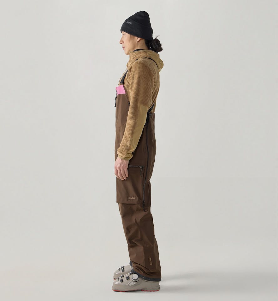 Haglöfs Men's Vassi GTX Pro II Bib Woodland Brown 14