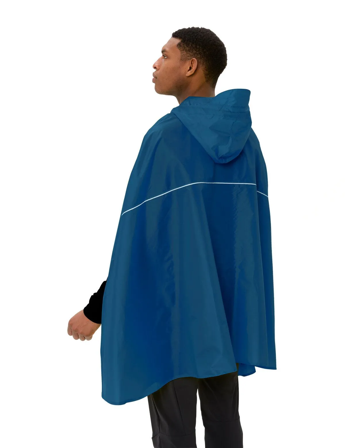 Vaude Valdipino Poncho Blue 03