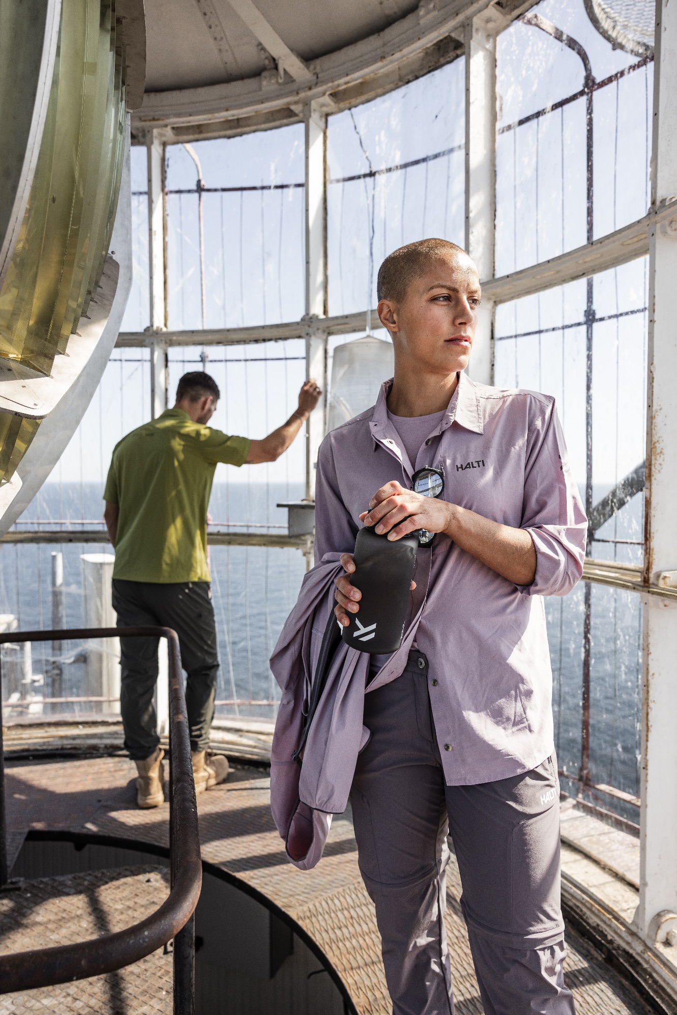 Halti Women's Pallas Cool Stretch Zipoff Pant Lila 08