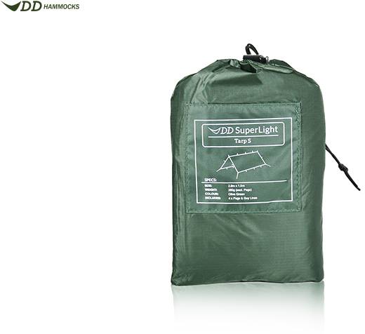DD Hammocks Superlight Tarp S Green 03