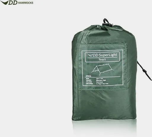 DD Hammocks Superlight Tarp S Green 03