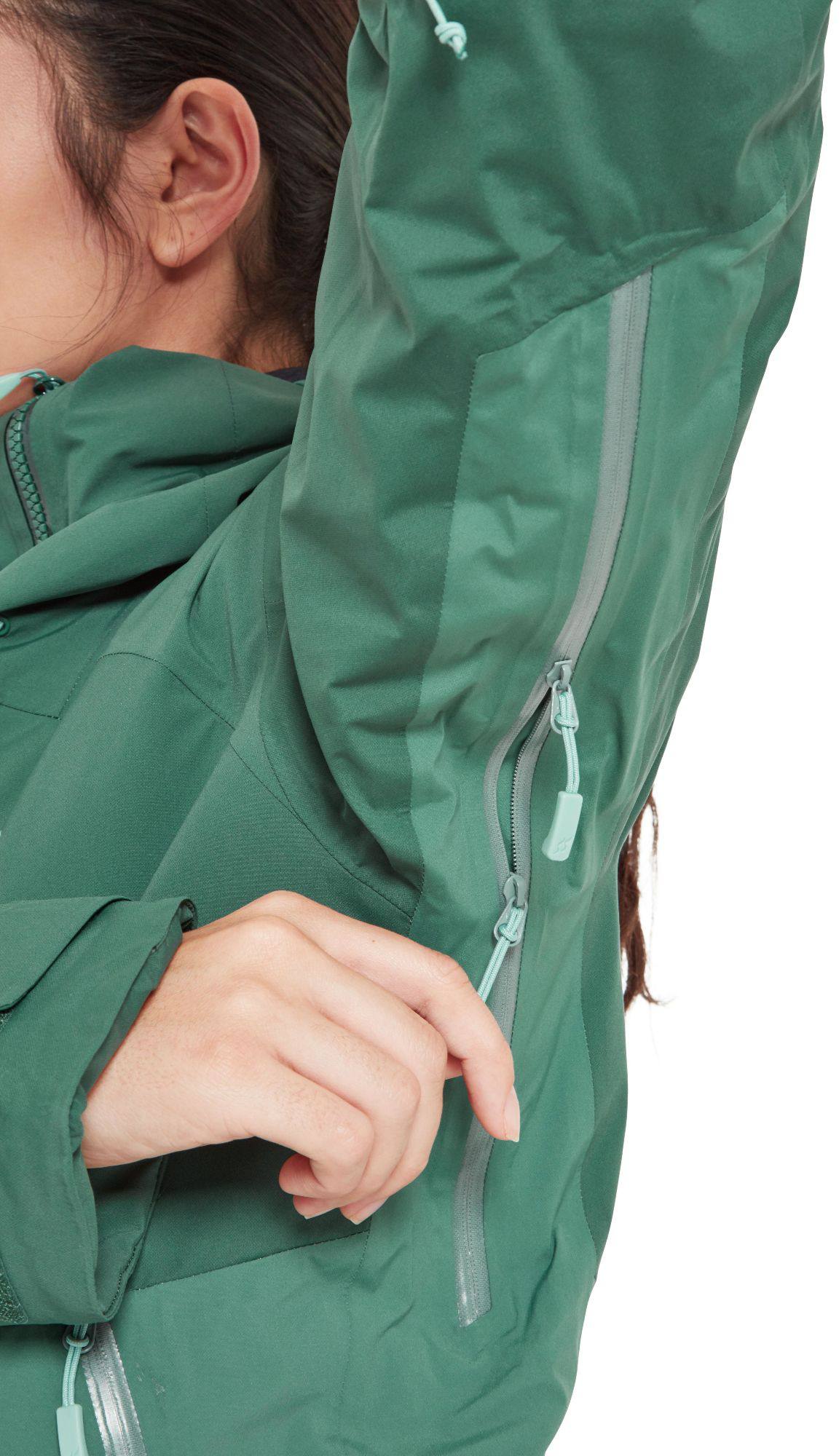 Rab Women's Khroma Diffract Insulated Ski Jacket Green slate / Eucalyptus 20