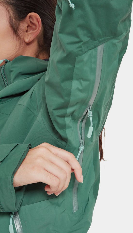 Rab Women's Khroma Diffract Insulated Ski Jacket Green slate / Eucalyptus 20