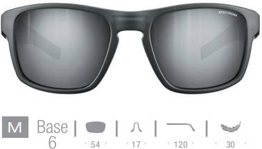 Julbo Shield M Matt Translucent Black/Light blue/Pink  02