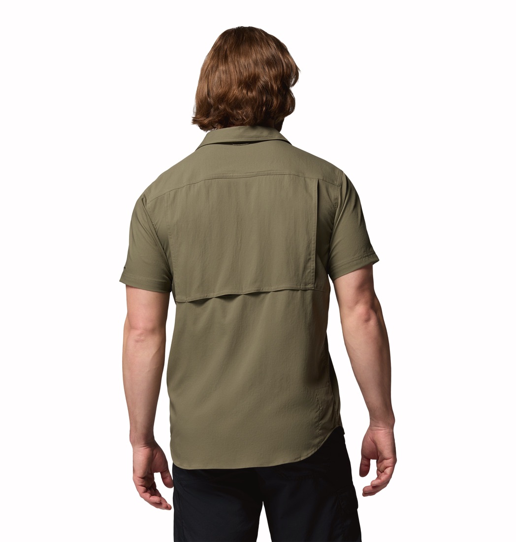Columbia Men's Silver Ridge Utility II Short Sleeve Shirt Stone Green Heather 05
