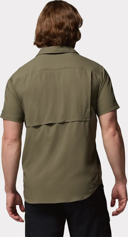 Columbia Men's Silver Ridge Utility II Short Sleeve Shirt Stone Green Heather 05