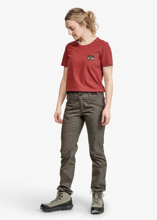 Lundhags Women's Knak Tee Rosewood 02