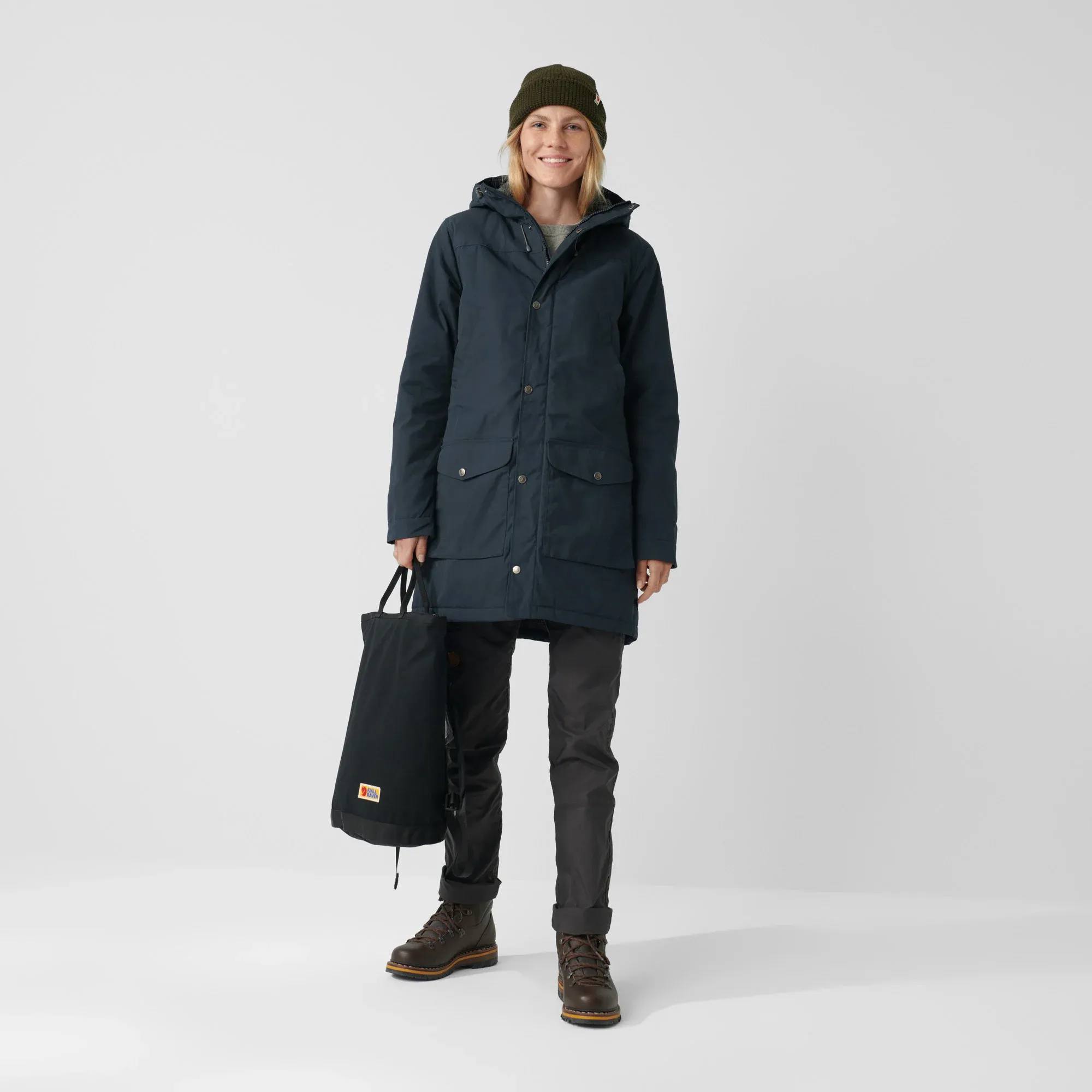 Fjällräven Greenland Winter Parka women Dark navy 03