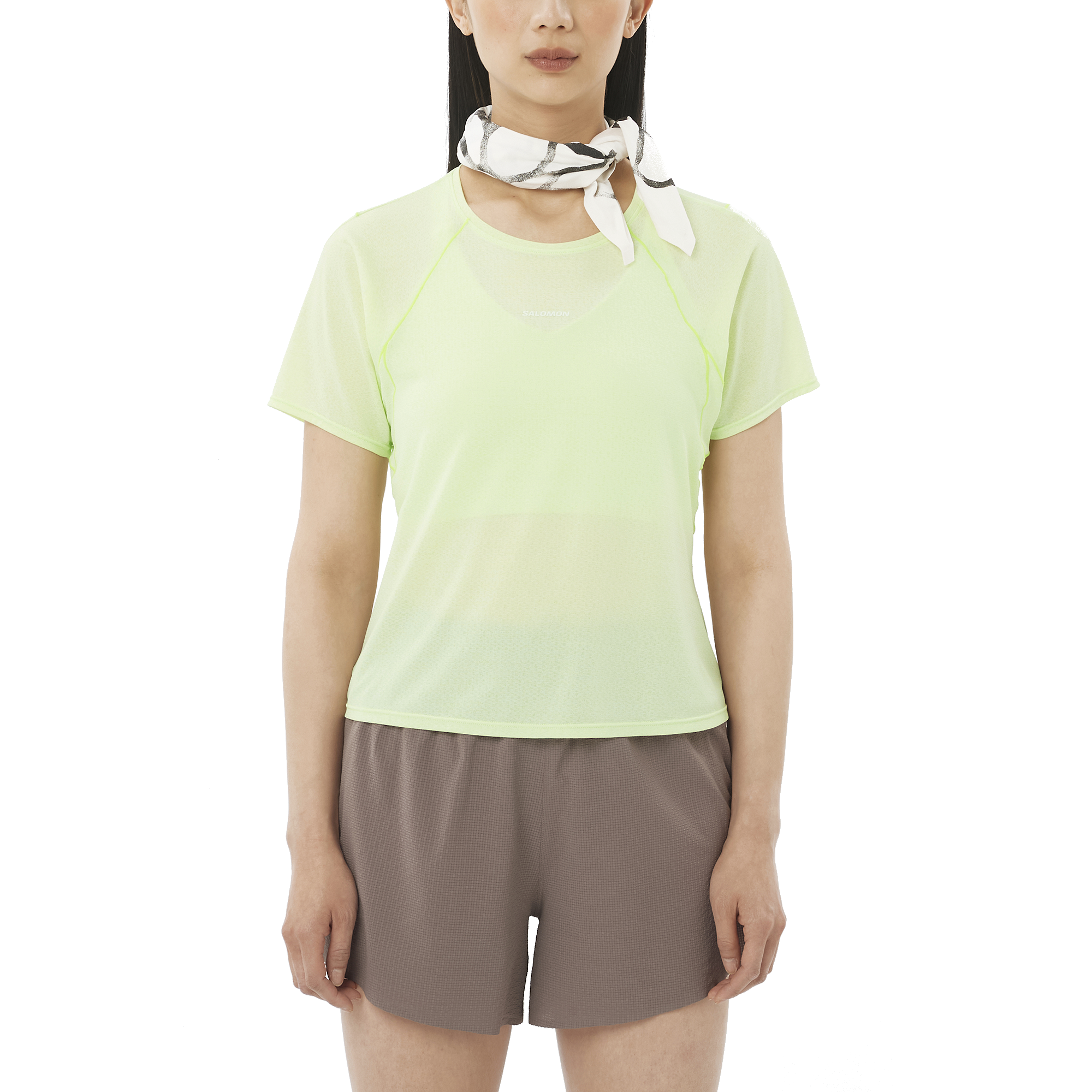 Salomon Women's Shakeout Air Crop Tee