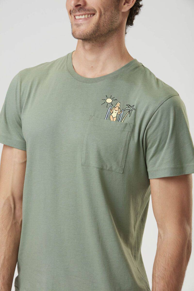 Picture Organic Clothing Sunk Tee Vihreä 05