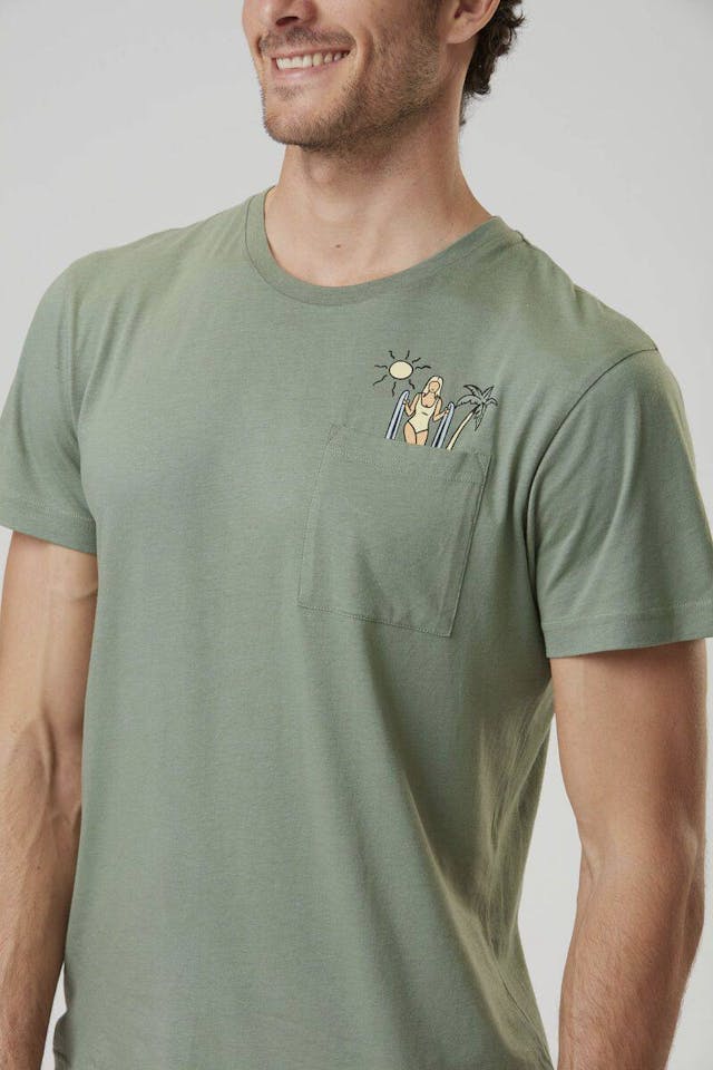 Picture Organic Clothing Sunk Tee Vihreä 05