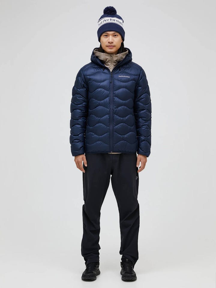 Peak Performance Men's Helium Down Hood Jacket Blue Shadow 06