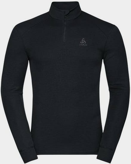 Odlo Active Warm Half-zip LS Black 01