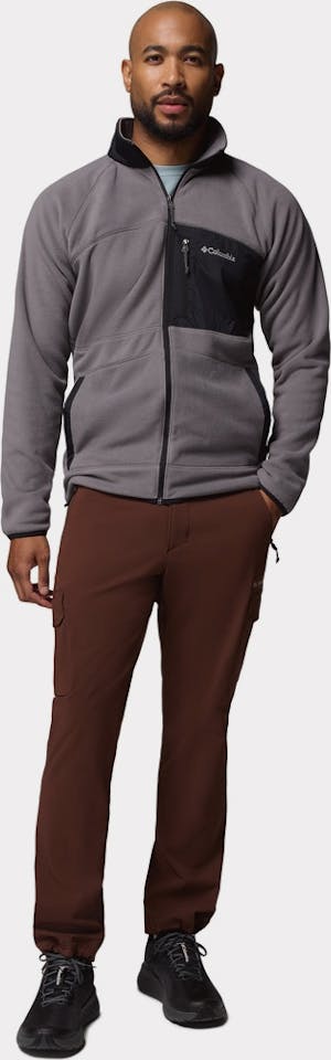 Columbia Men's Fast Trek Overlay Full Zip City Grey 05