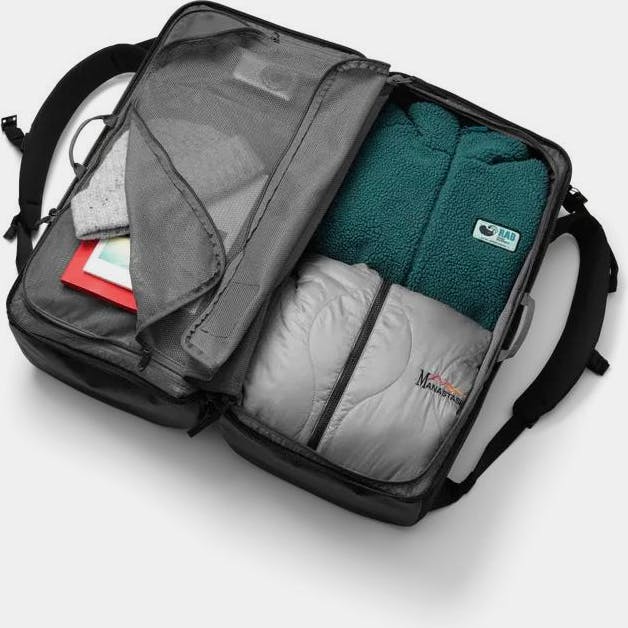 DB Roamer Pro Split 70L Duffel Black 07