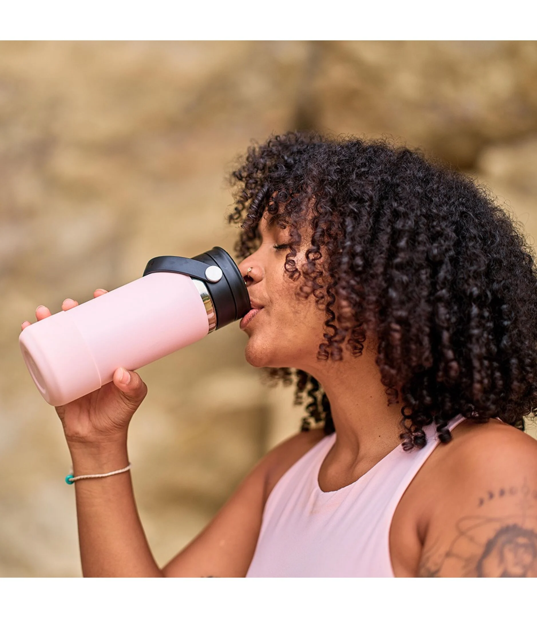 Hydro Flask 16 oz Coffee Wide Mouth, Flex Sip Lid Agave 03