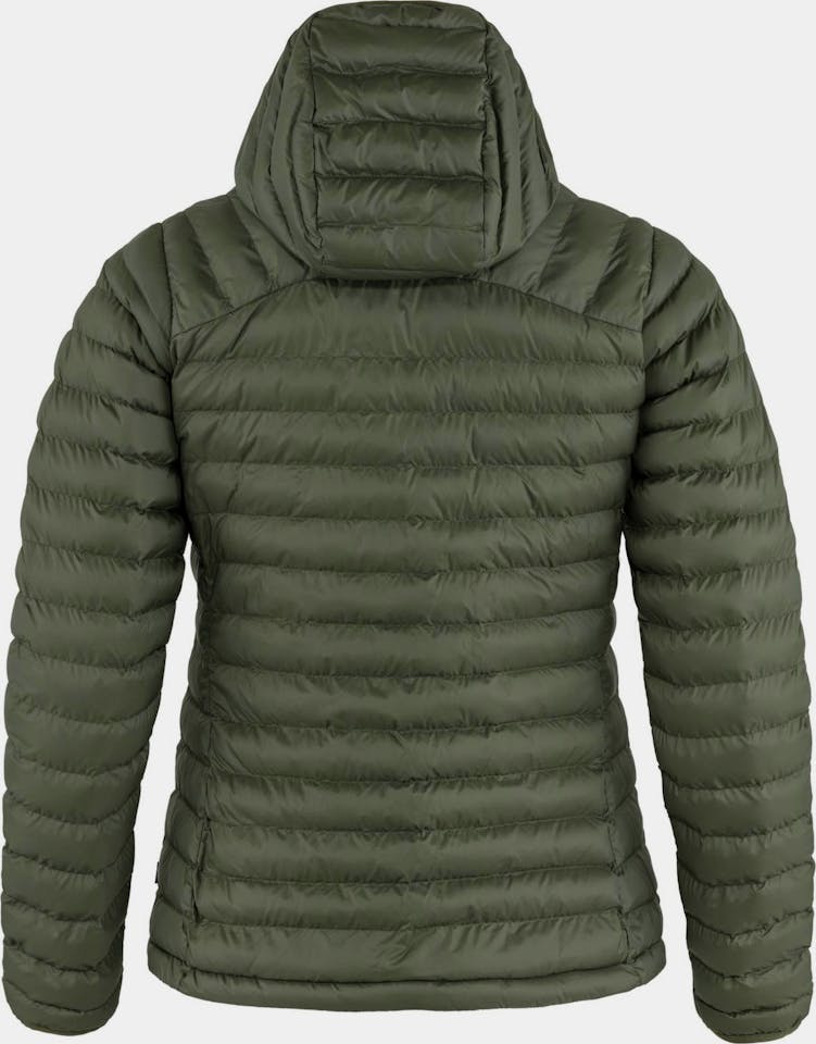 Fjällräven Women's Expedition Lätt Hoodie - Naisten kevyttoppatakki Deep Forest 02
