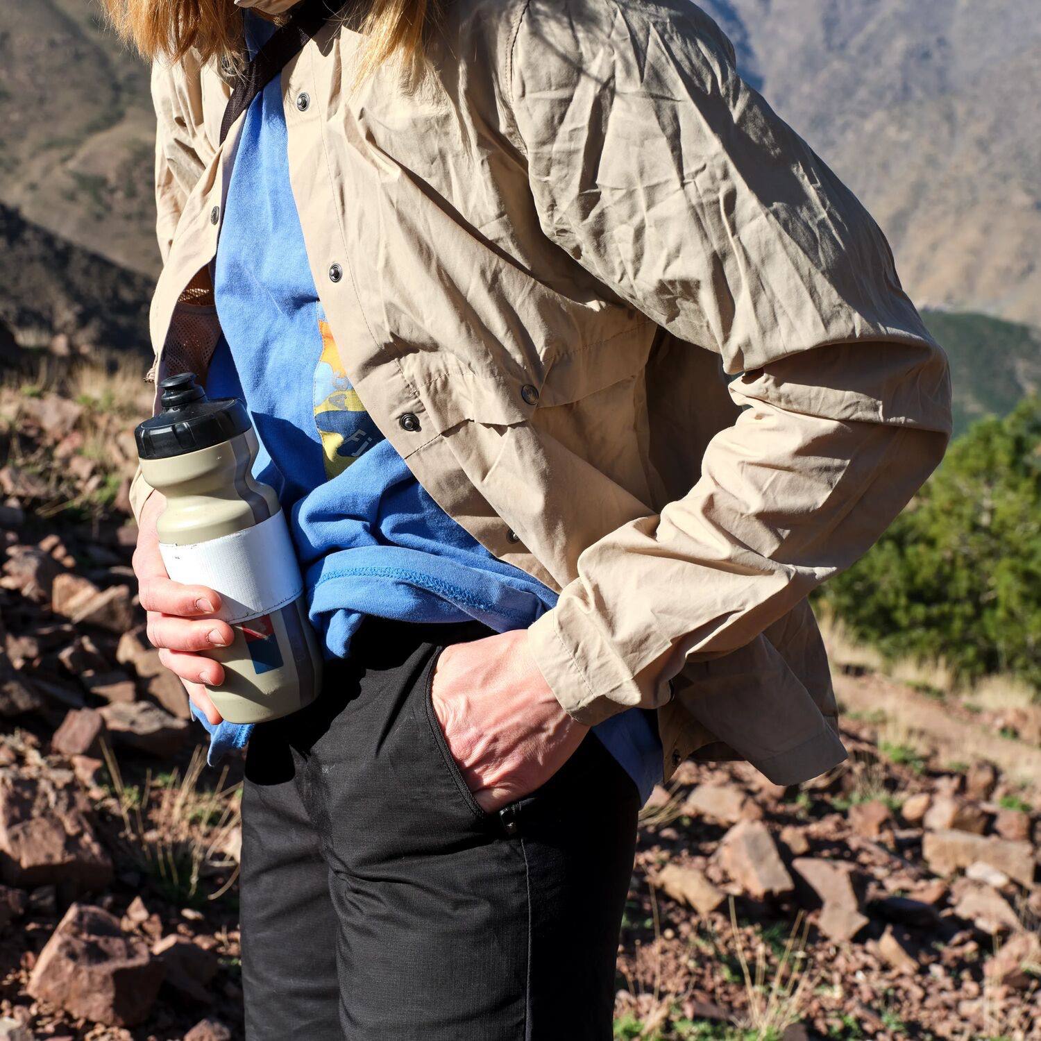 Fjällräven Women's Hoja Hybrid Shorts Black 04