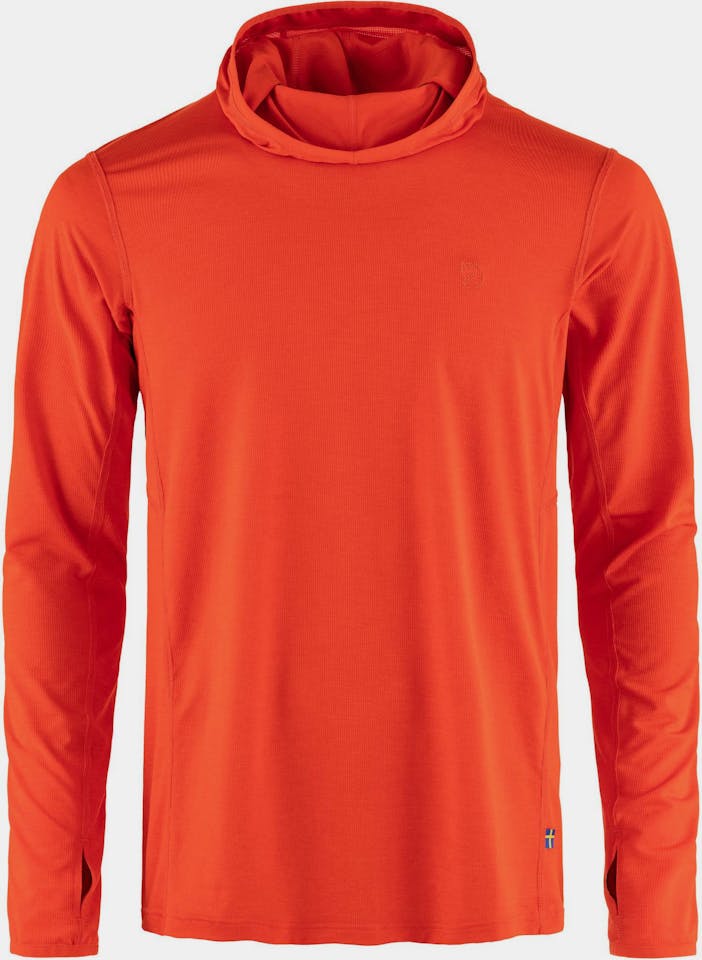 Fjällräven Men's Abisko Sun Hoodie Flame 01
