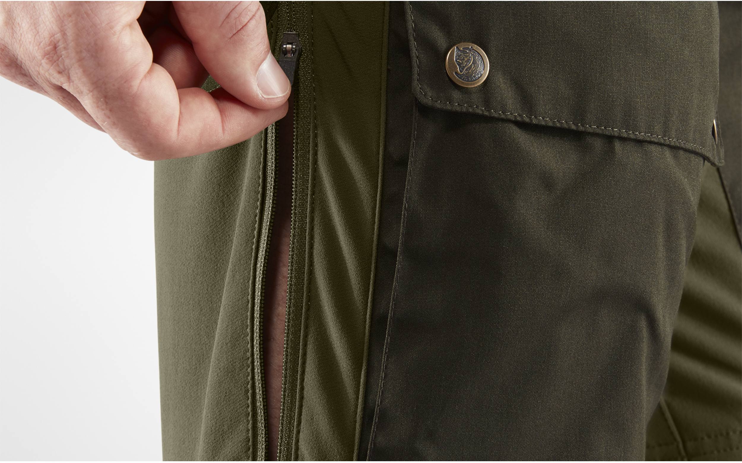 Fjällräven Keb Gaiter Trousers Long Musta / Stone 04