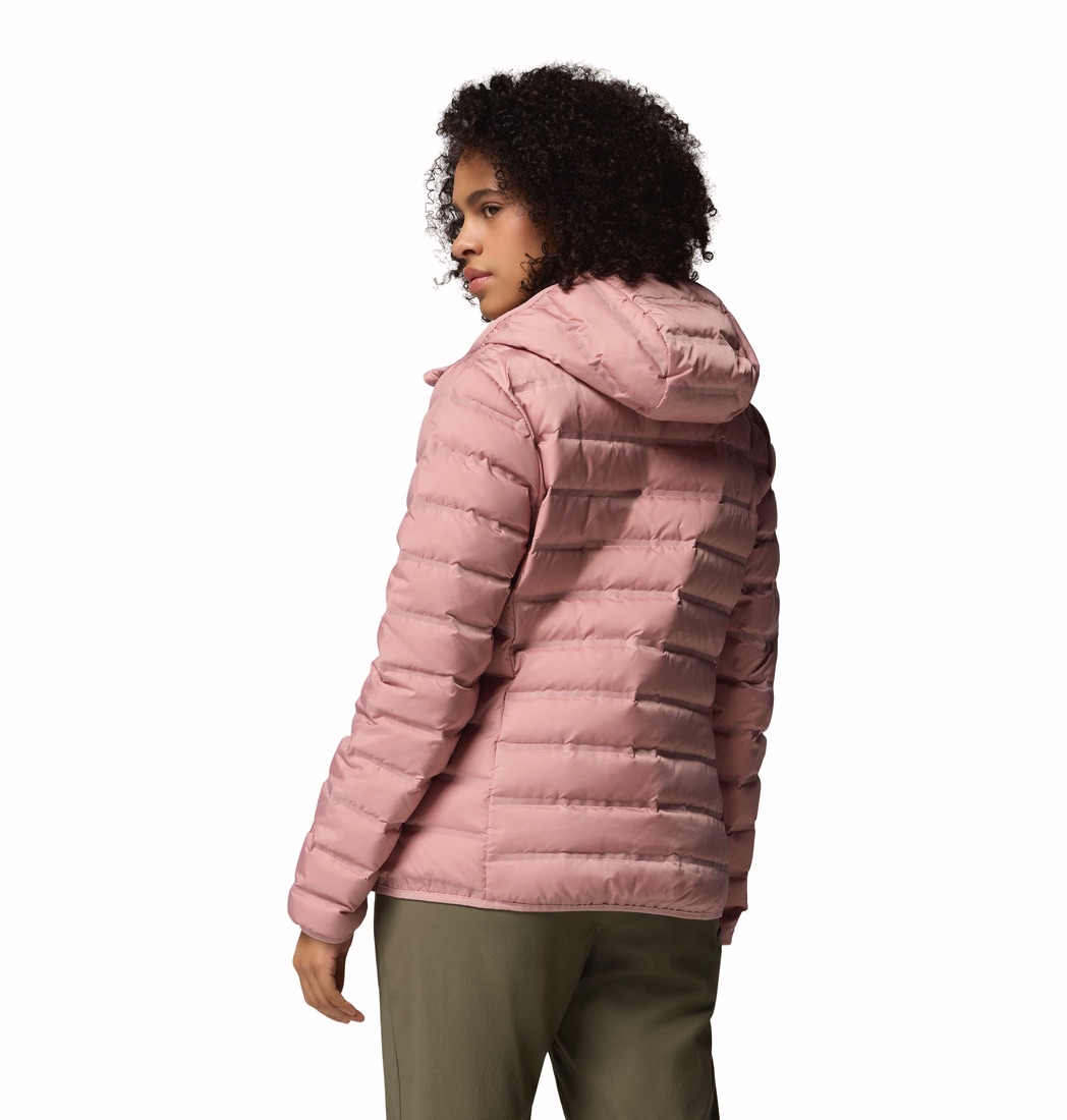 Columbia Women's Lake22 II Down Hood - Naisten untuvatakki Red Lily 06