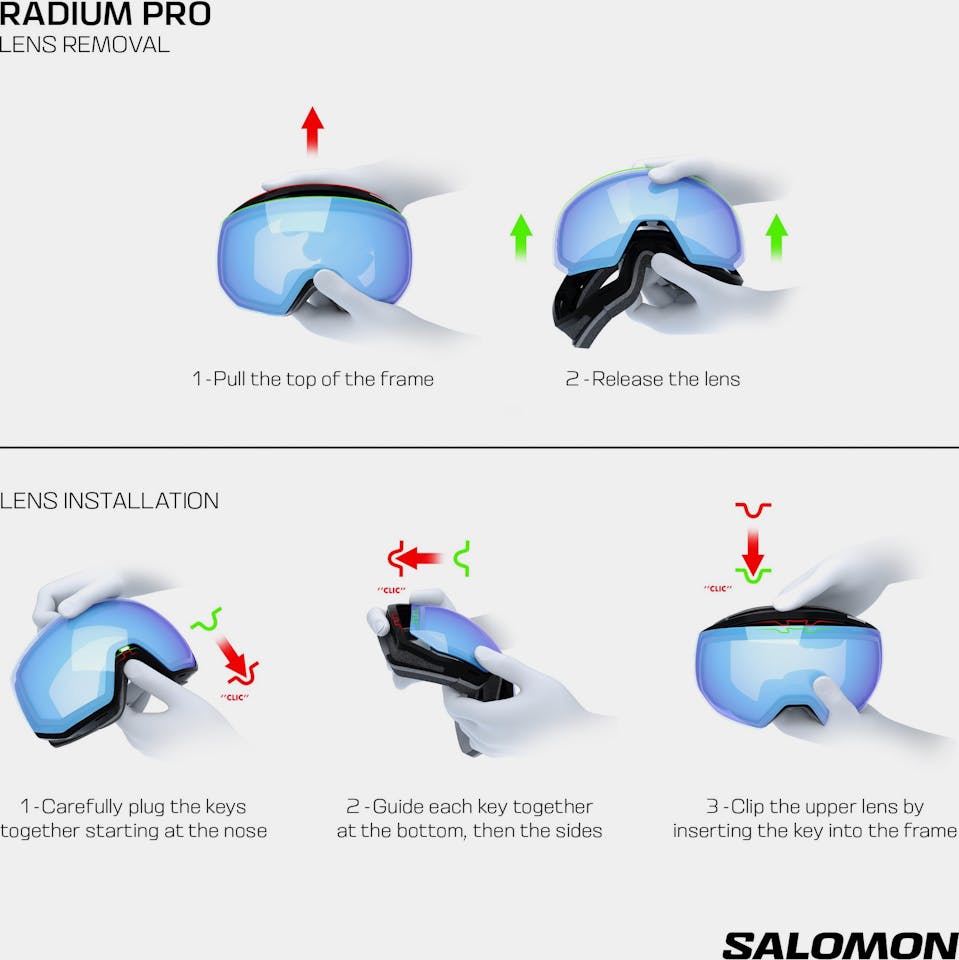 Salomon Radium Pro Sigma Black 25/26 +1 Lens 06