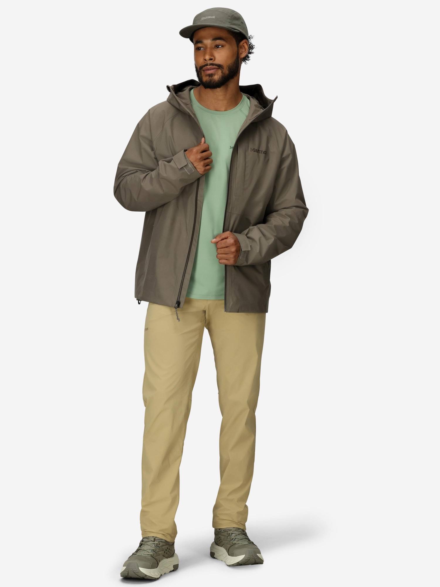 Marmot Men's Waypoint GTX Jacket Claystone 05