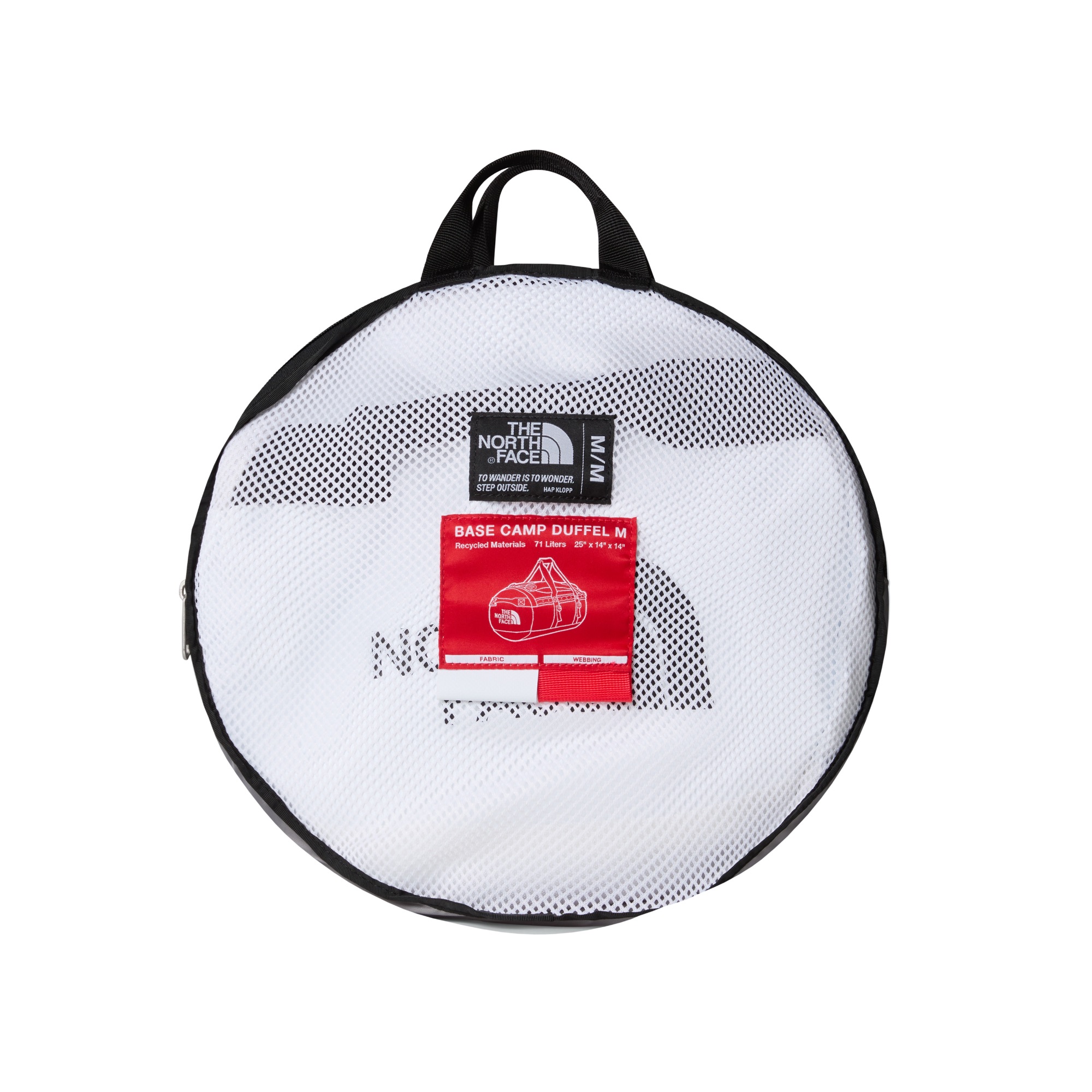 The North Face Base Camp Duffel M ja Travel Canister S Punainen 26