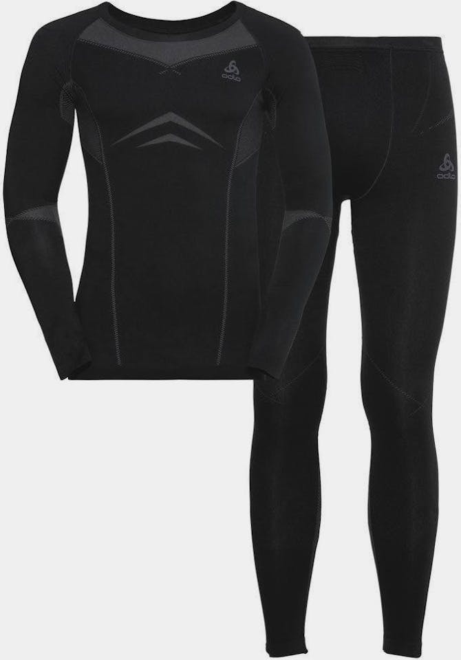 Odlo Fundamental Warm Set Black 01