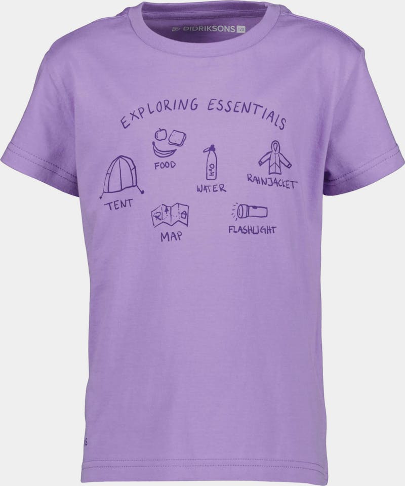 Didriksons Mynta Kids Tee Explore Purple 01