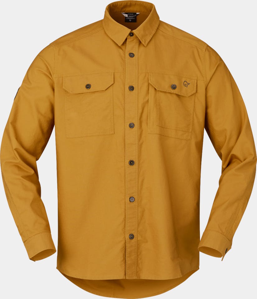 Norrøna Men's Femund Cotton Shirt Camelflage 04