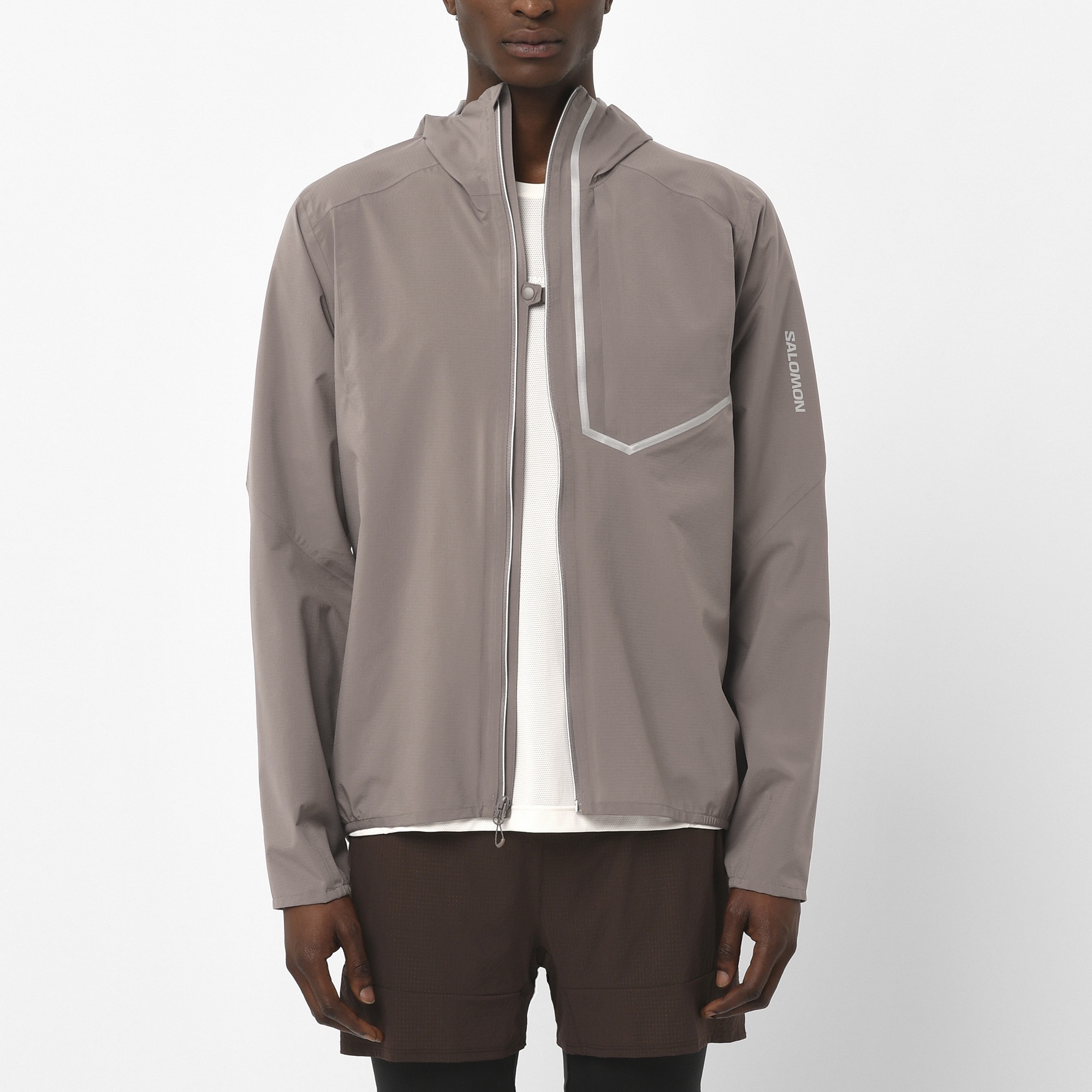 Salomon Men's Bonatti Trail Jacket Iron 02