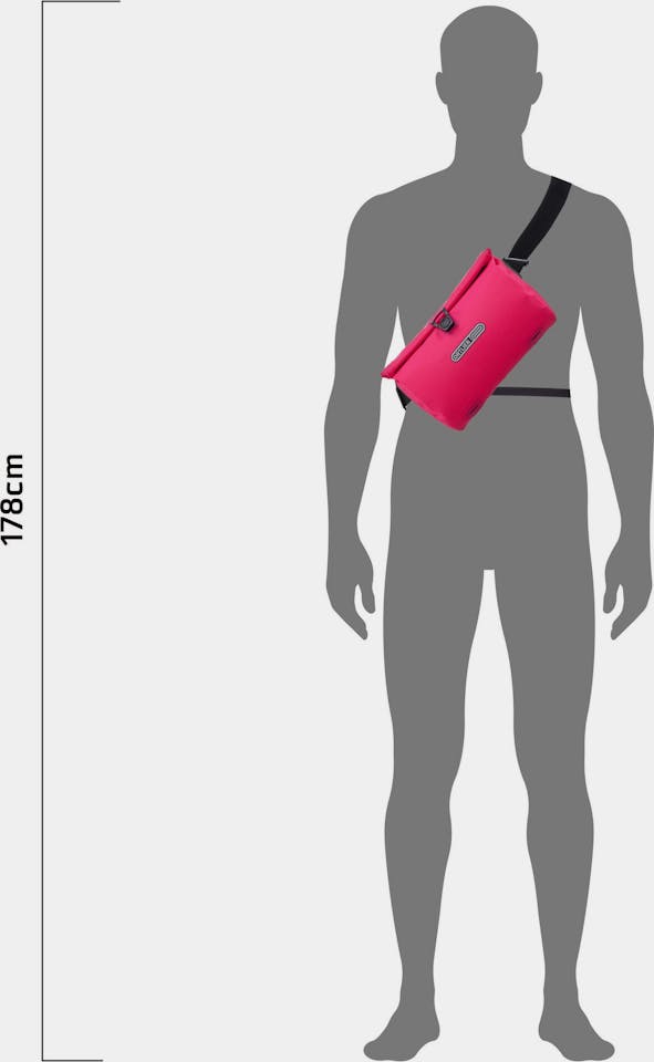 Ortlieb Velo Sling Cyber Flex Pinkki 08