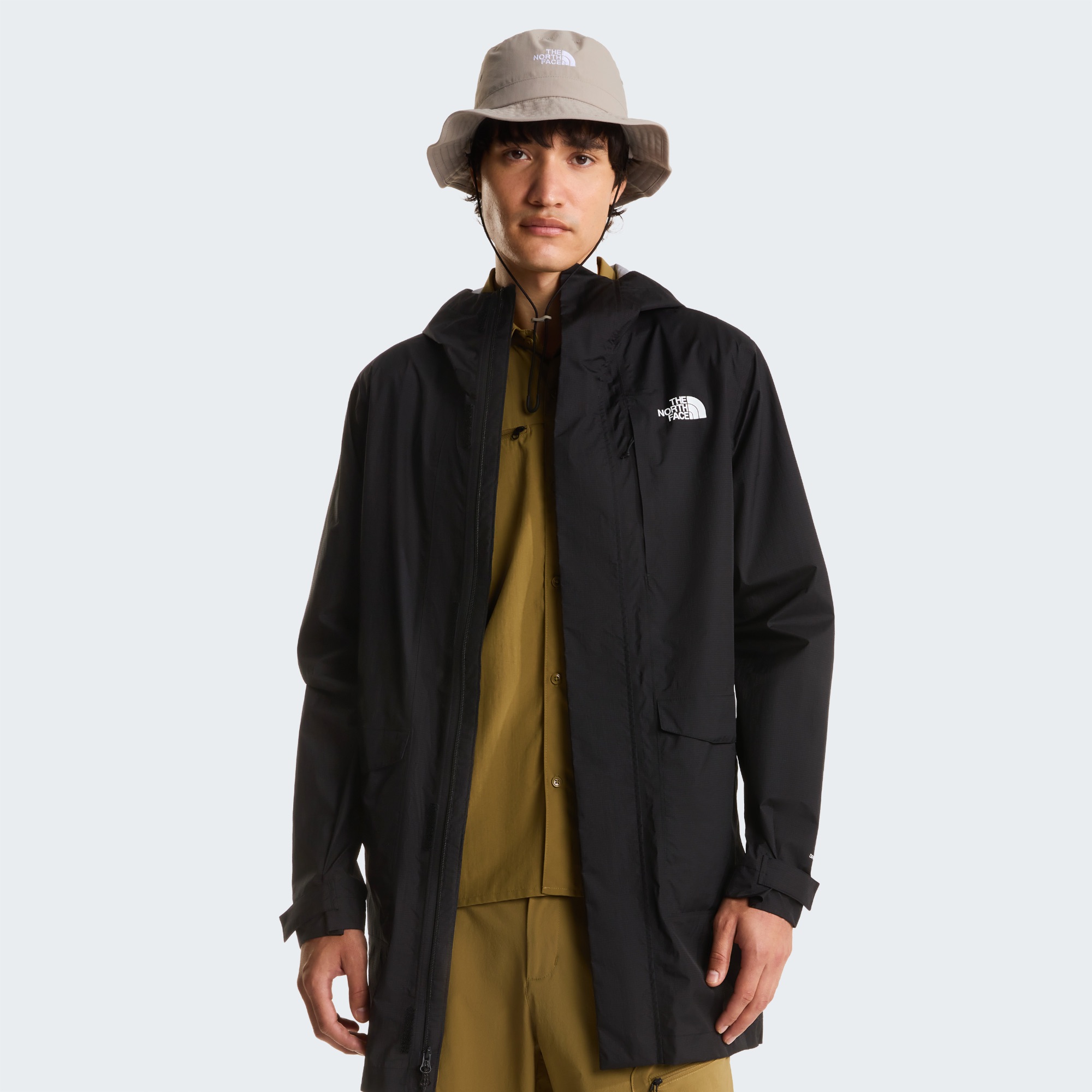 The North Face Men's Packable Shell Parka Musta 03