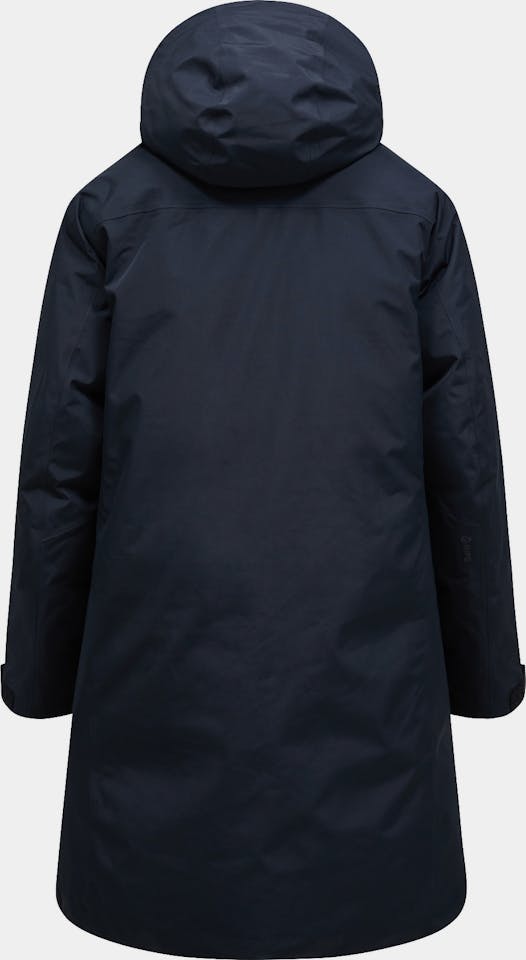 Peak Performance Men's Treeline HIPE Down Shell Parka - Miesten talvitakki Musta 03