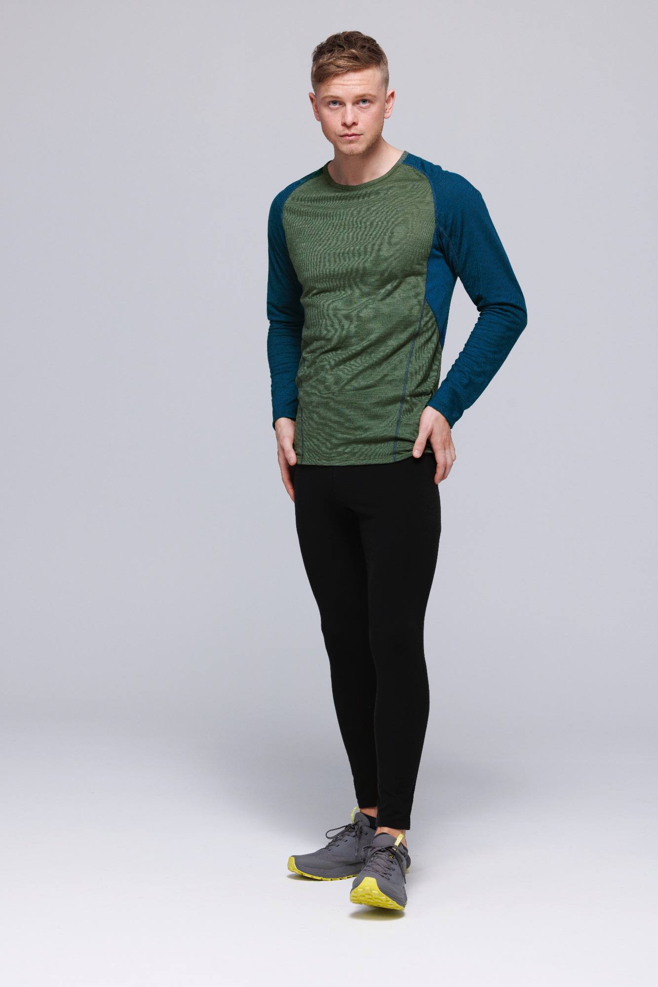 Devold Men's Running Merino 130 Shirt Forest 02