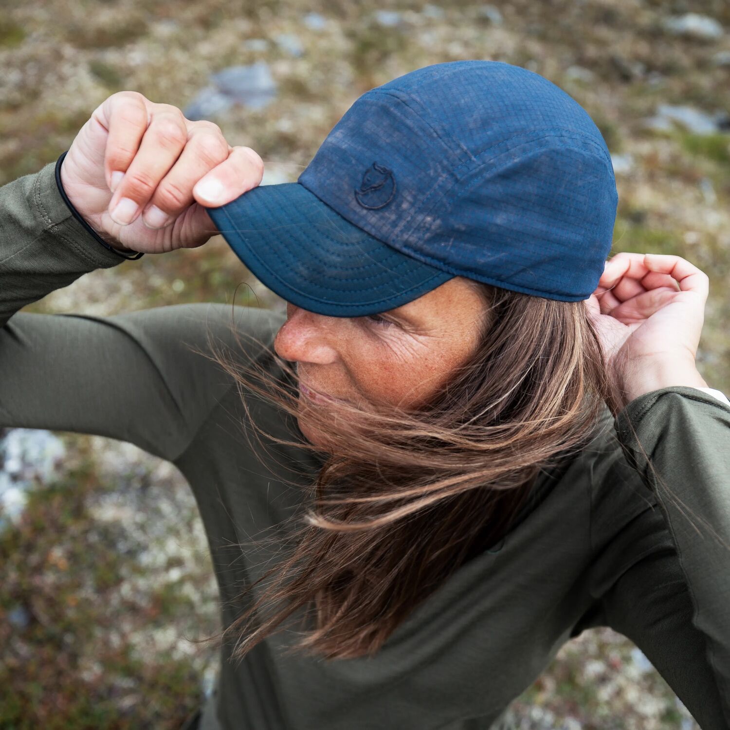 Fjällräven Abisko Trek Cap Dusty Rose 11