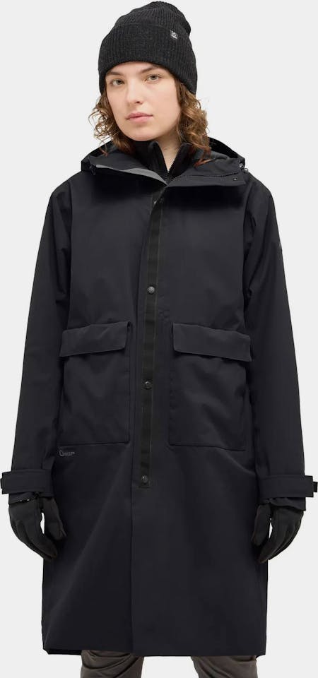 Haglöfs Women's Mono Proof Parka Musta 01