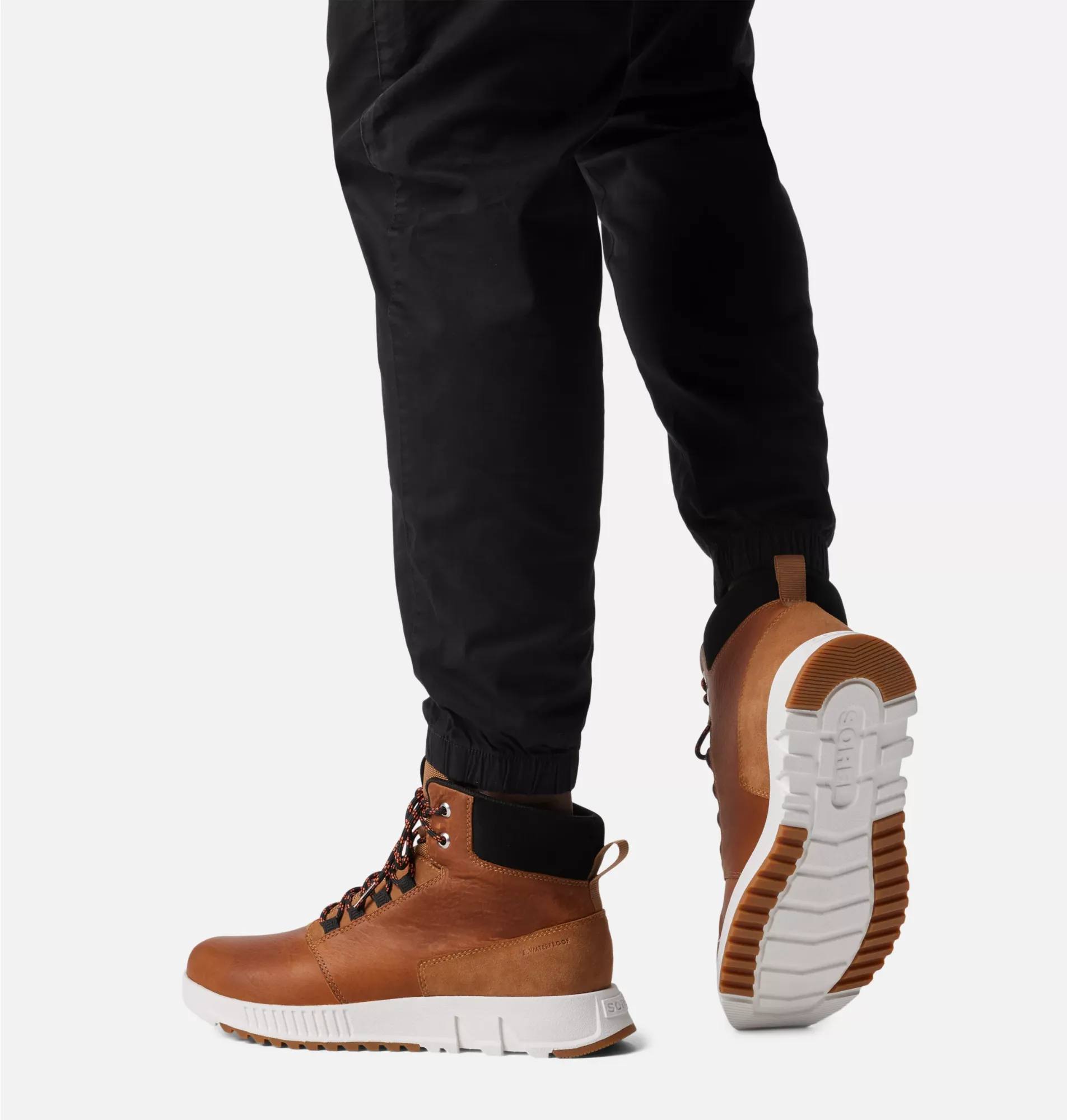 Sorel Men's Mac Hill Lite Mid Plus Waterproof Elk, black 08