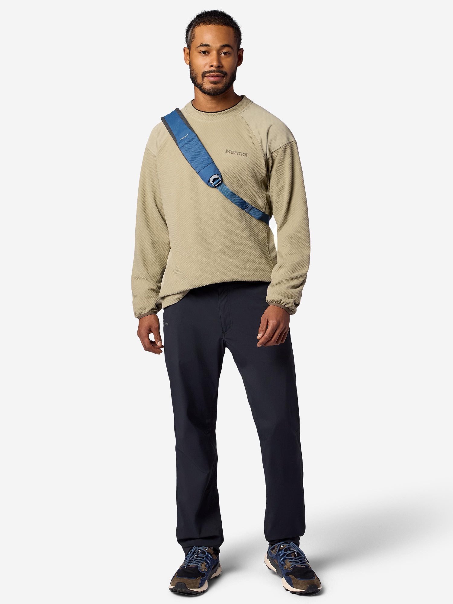 Marmot Men's Rockbound Fleece Pullover Shale Grey 02