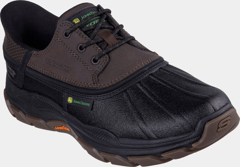 Skechers John Deere Relaxed Fit Slip-ins Respected Chocolate 01
