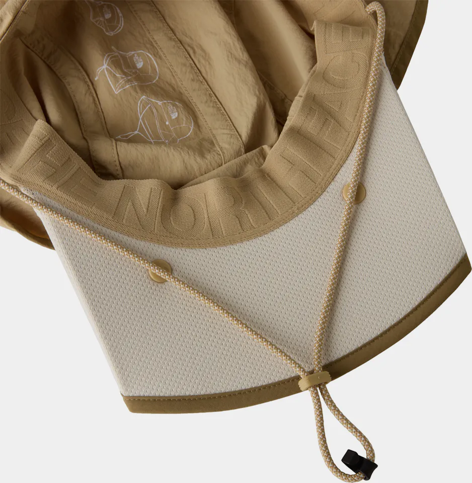 The North Face Class V Convertible Sunshield Hat Khaki 05