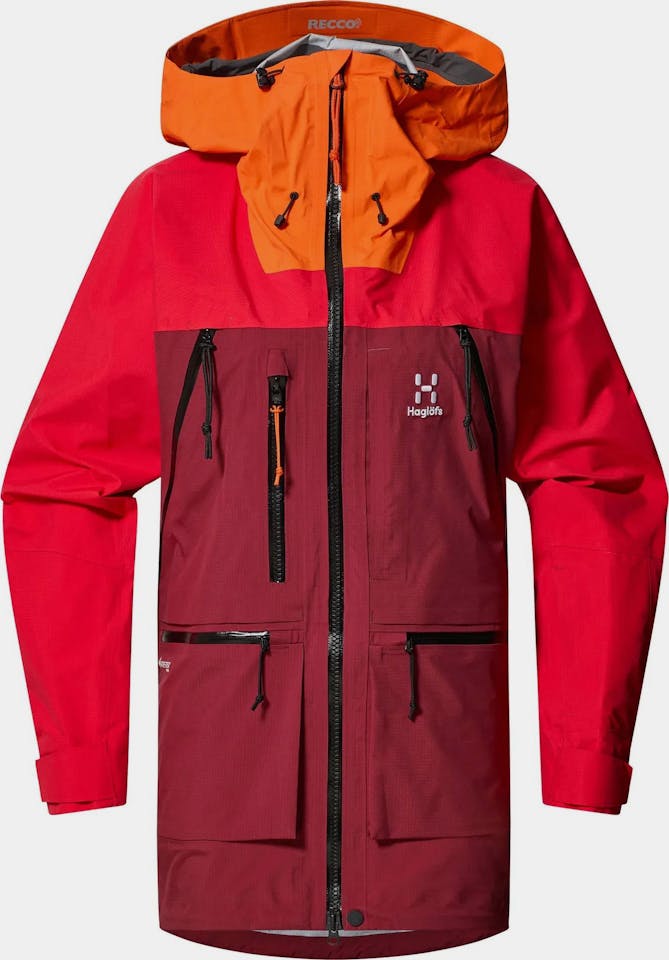 Haglöfs Vassi GTX Pro Jacket Women Carmine Red/Bright Red 01