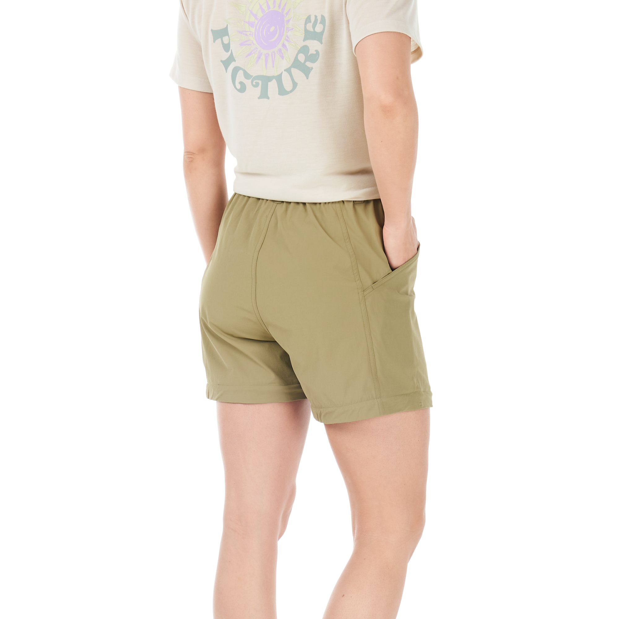 Picture Organic Clothing Women's Outif Stretch 2in1 Pant Aloe Green 11