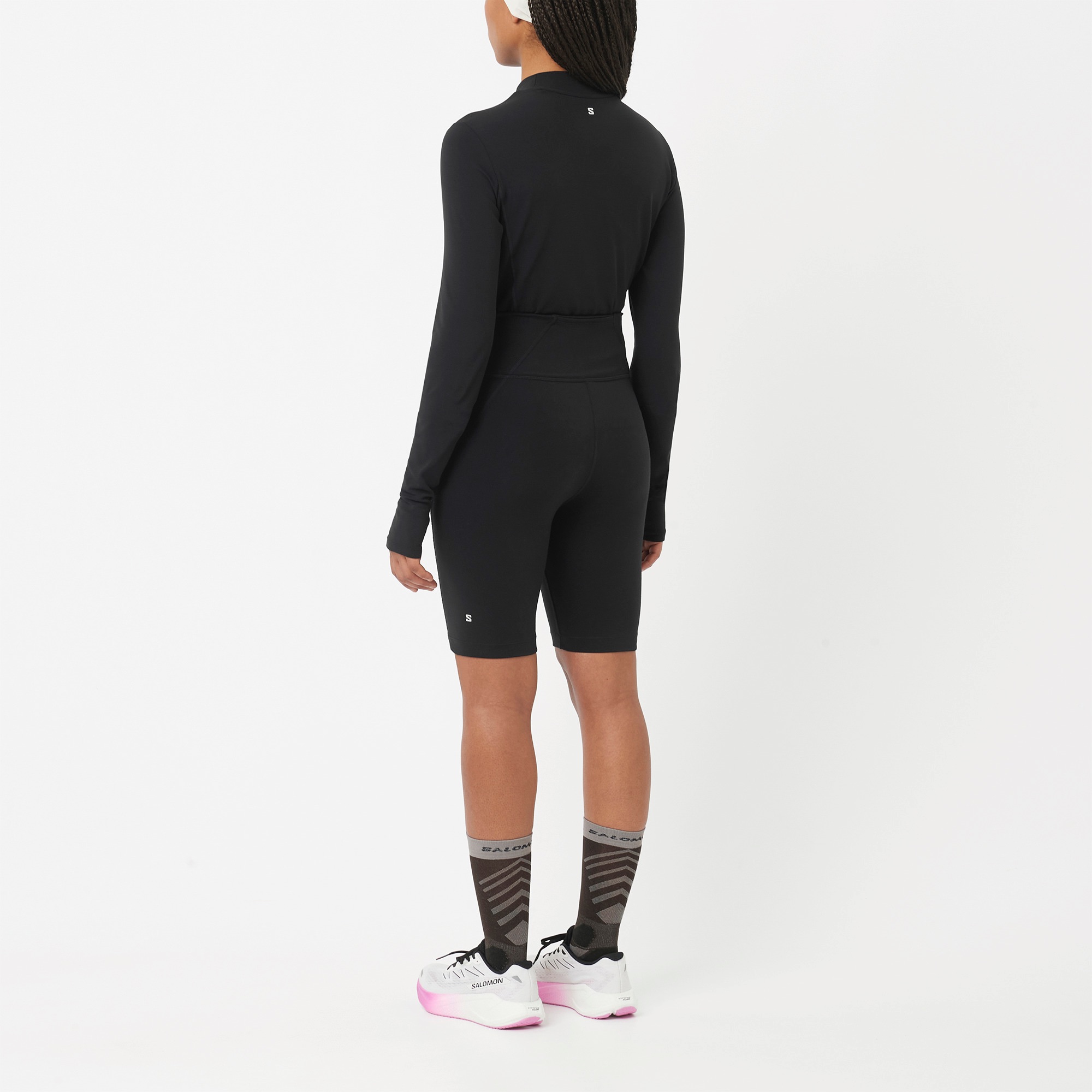 Salomon Women's Shakeout Bliss Long Sleeve Black 02