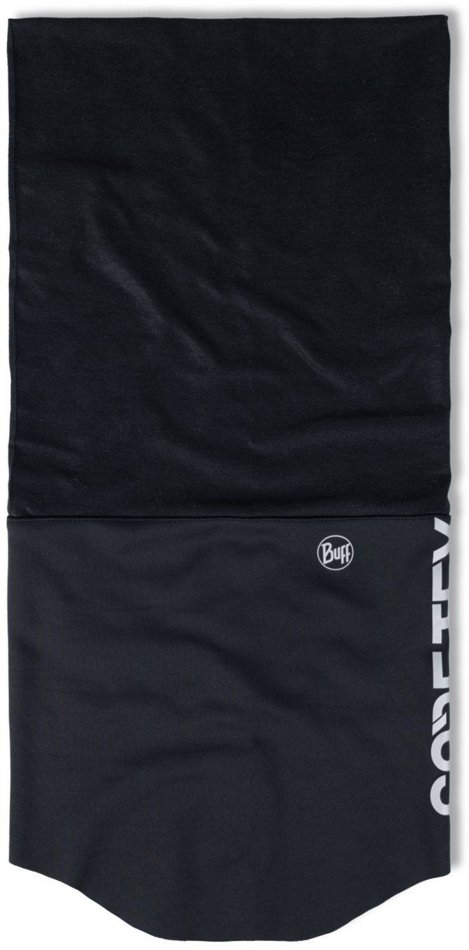 Buff Windproof Neckwarmer Logo Black  05