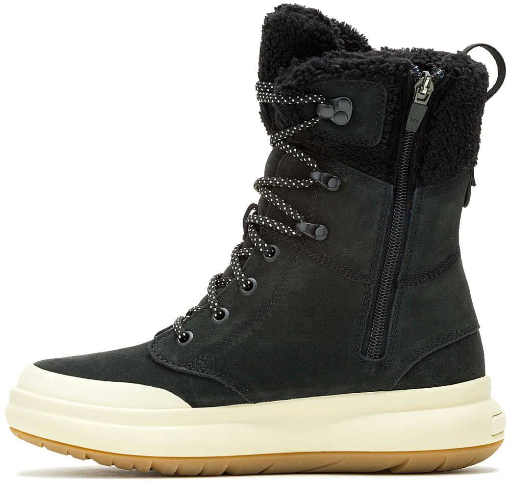 Merrell Women's Marquette Thermo Tall Zip - Naisten talvikengät Musta 03