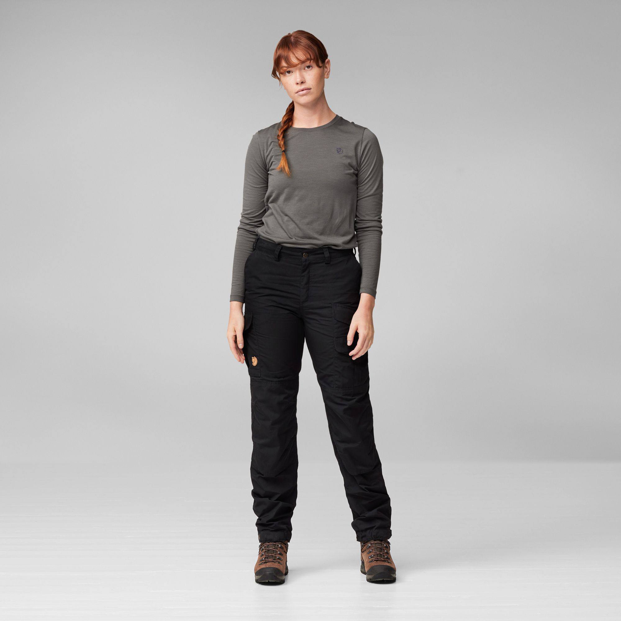 Fjällräven Women's Vidda Pro Trousers Musta 03